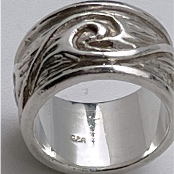 Sterling silver ring - Picture 2 of 6